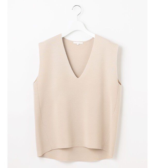 自由区「【セットアップ対応・洗える】ウールミラノニット ベスト」|ベスト・ジレ|