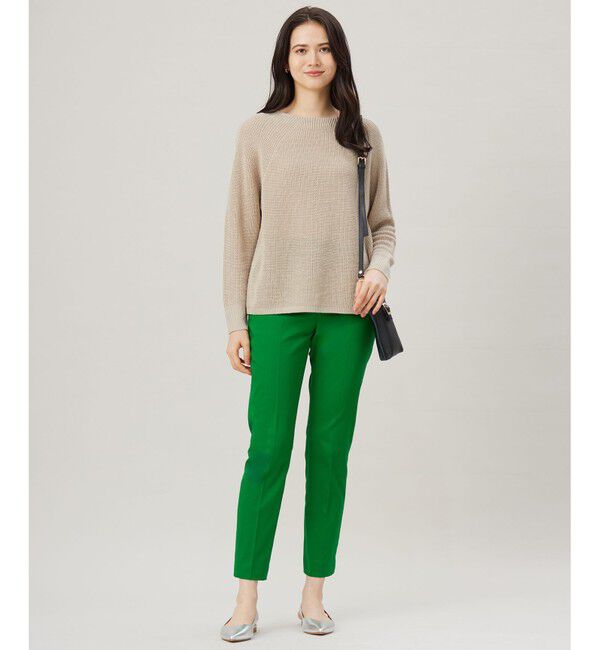 自由区「【カタログ掲載・定番人気・新色追加】コットンサテンテーパード パンツ」|その他|