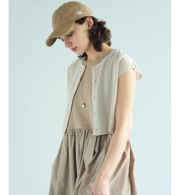 23区「【Oggi8月号掲載/洗える】ニットレイヤード ワンピース」|ワンピース|