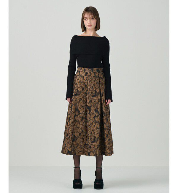 Diagram「オフショルニットトップ」|ニット・セーター|ブラック