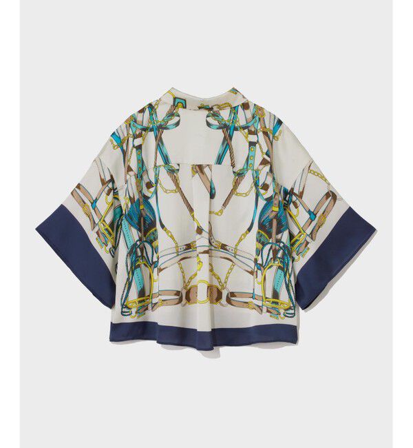 Grace Class「マリンスカーフプリントシャツ」|シャツ・ブラウス|