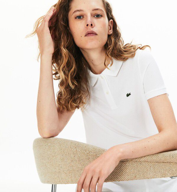 LACOSTE「コットン100% ピケ ポロシャツ（半袖）」|ポロシャツ|
