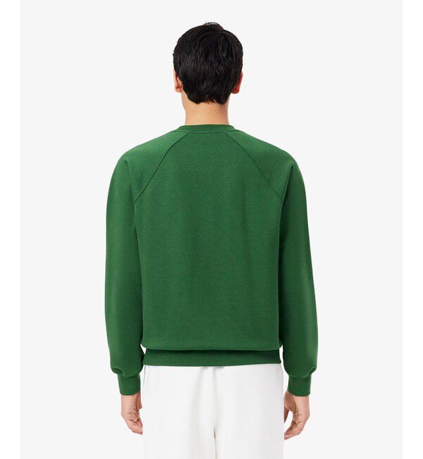LACOSTE「エンブレムステッチフレンチメイドクルーネックスウェット」|スウェット・ジャージ|