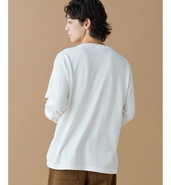 LACOSTE「サスティナブルニットTシャツ」|Tシャツ・カットソー|