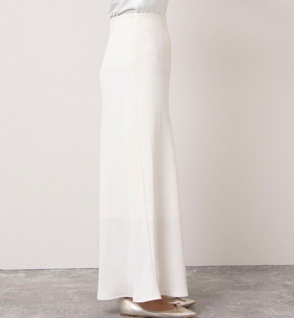 NOLLEY'S sophi「【追加】《オールシーズン対応》ウォッシャブルマットサテンナロースカート」|スカート|