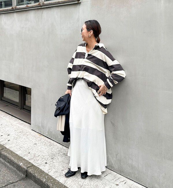 MAQWEL「【新色追加】【MAQWEL/マクウェル】ウォッシャブルBIGラガーシャツ」|シャツ・ブラウス|