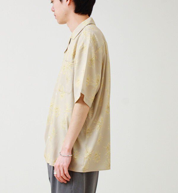 GLOSTER「【選べる6柄】オールオーバーパターン 半袖オープンカラーシャツ」|シャツ・ブラウス|