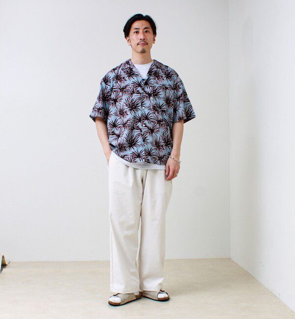 GLOSTER「【選べる6柄】オールオーバーパターン 半袖オープンカラーシャツ」|シャツ・ブラウス|