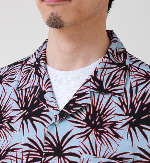 GLOSTER「【選べる6柄】オールオーバーパターン 半袖オープンカラーシャツ」|シャツ・ブラウス|