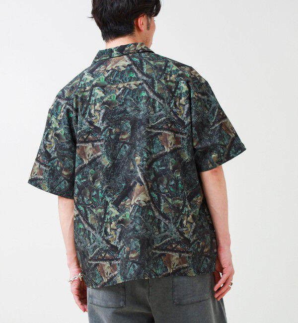 GLOSTER「【選べる6柄】オールオーバーパターン 半袖オープンカラーシャツ」|シャツ・ブラウス|