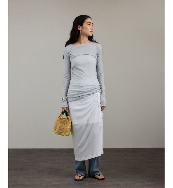 SALON adam et rope'「nu=layerキャットイヤーキャミソール/キャミワンピース」|キャミソール|