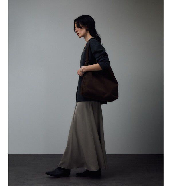 SALON adam et rope'「【W S（ドゥーブル）】Ultrasuede(R)ホーボーバッグ」|ショルダー・メッセンジャー|