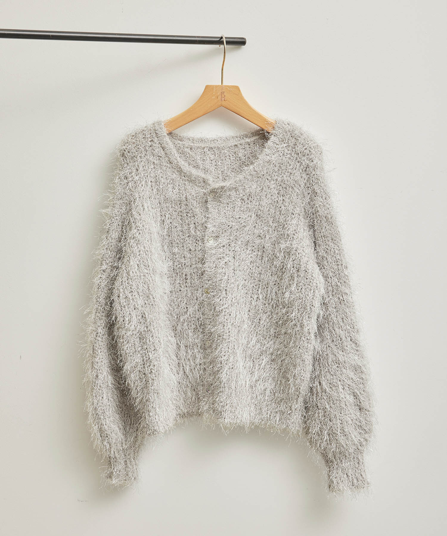 Rope&rsquo;Picnic「ラメフェザーカーディガン」|カーディガン|