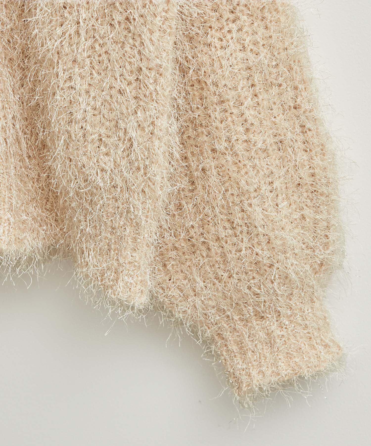 Rope&rsquo;Picnic「ラメフェザーカーディガン」|カーディガン|