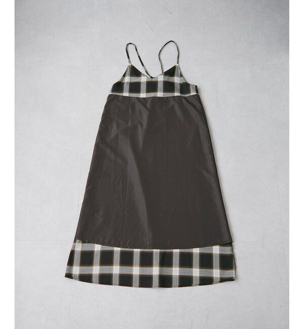 Rope&rsquo;Picnic「オンブレチェックキャミソールワンピース」|ワンピース|