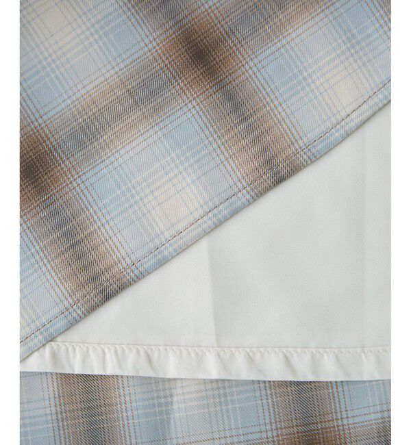 Rope&rsquo;Picnic「オンブレチェックキャミソールワンピース」|ワンピース|