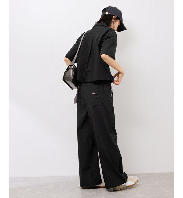 Rope&rsquo;Picnic「【Dickies】コットンダンプクロップドシャツ」|シャツ・ブラウス|