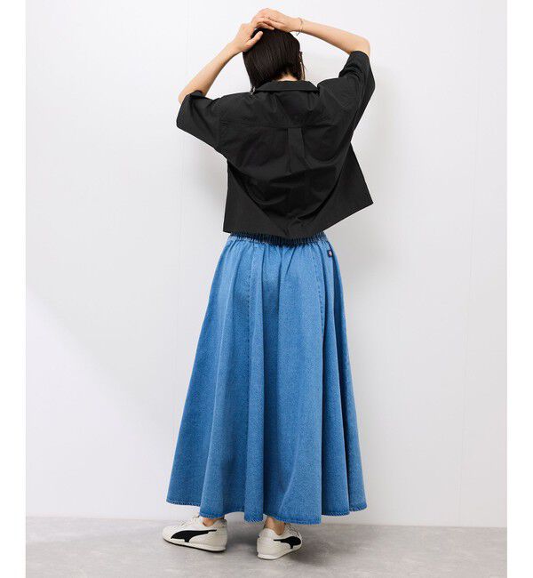 Rope&rsquo;Picnic「【Dickies】コットンダンプクロップドシャツ」|シャツ・ブラウス|