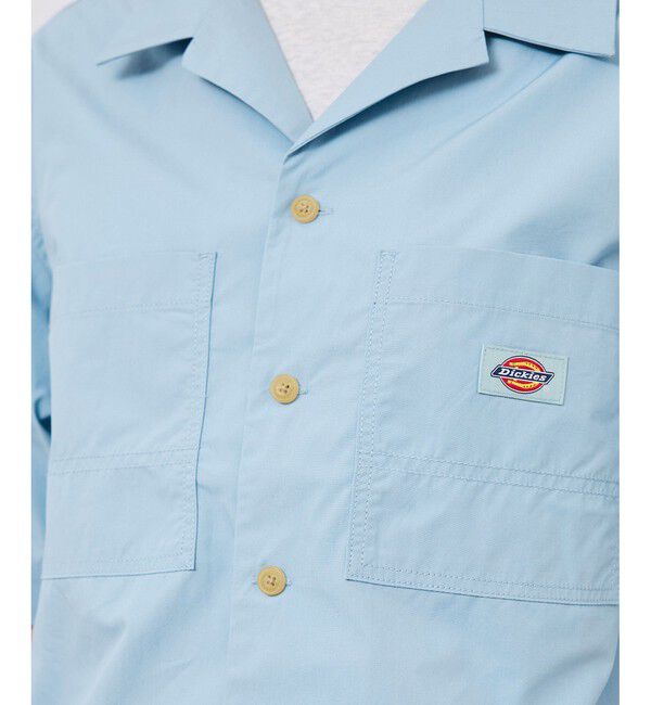 Rope&rsquo;Picnic「【Dickies】コットンダンプクロップドシャツ」|シャツ・ブラウス|