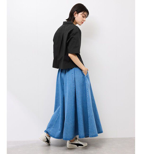 Rope&rsquo;Picnic「【Dickies】コットンダンプクロップドシャツ」|シャツ・ブラウス|