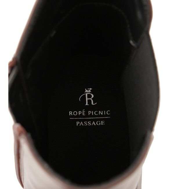 ROPE PICNIC PASSAGE「ジップアップサイドゴアショートブーツ」|ロングブーツ|