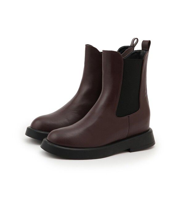 ROPE PICNIC PASSAGE「ジップアップサイドゴアショートブーツ」|ロングブーツ|