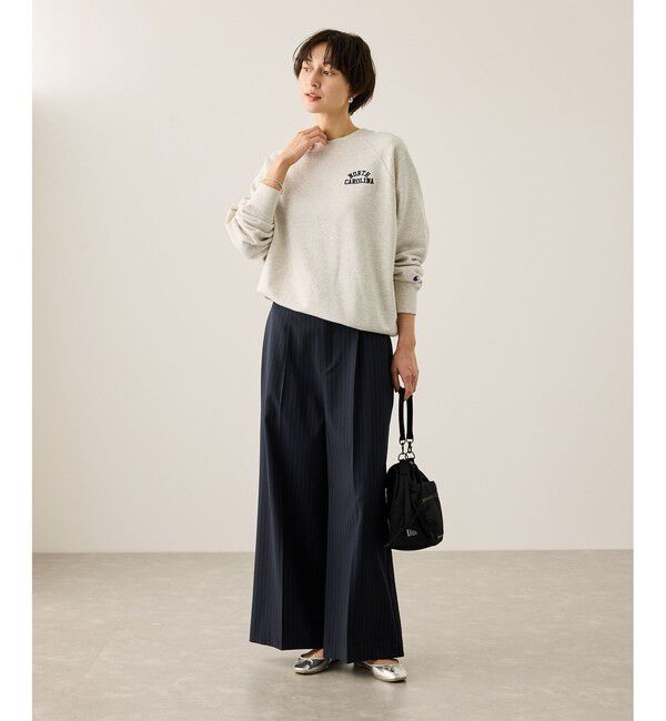 Rope&rsquo;Picnic「【Champion/チャンピオン別注】アソートロゴスウェットプルオーバー/リンクコーデ」|スウェット・ジャージ|