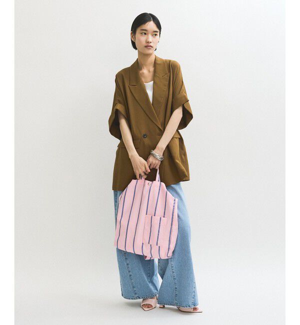 ADAM ET ROPE'「ギャザー2WAYミドルショルダーバッグ」|ショルダー・メッセンジャー|