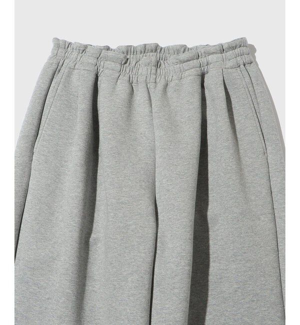 ADAM ET ROPE'「ダンボールスウェット ワイド PT」|チノ|