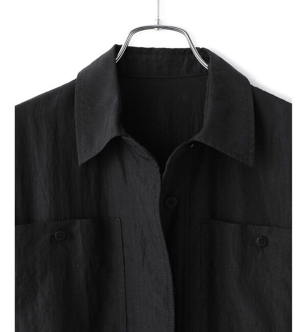 ADAM ET ROPE'「シャツジャンプスーツ」|オールインワン|