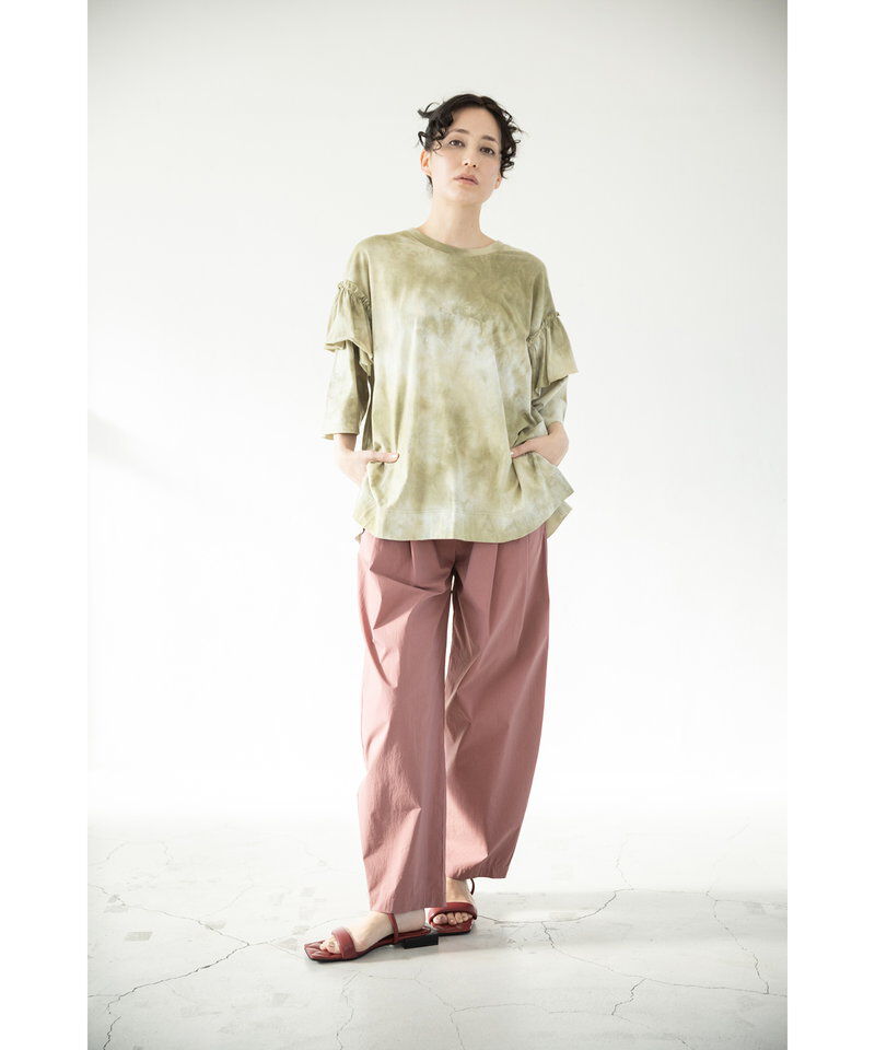  「タックカーブパンツ」|チノ|