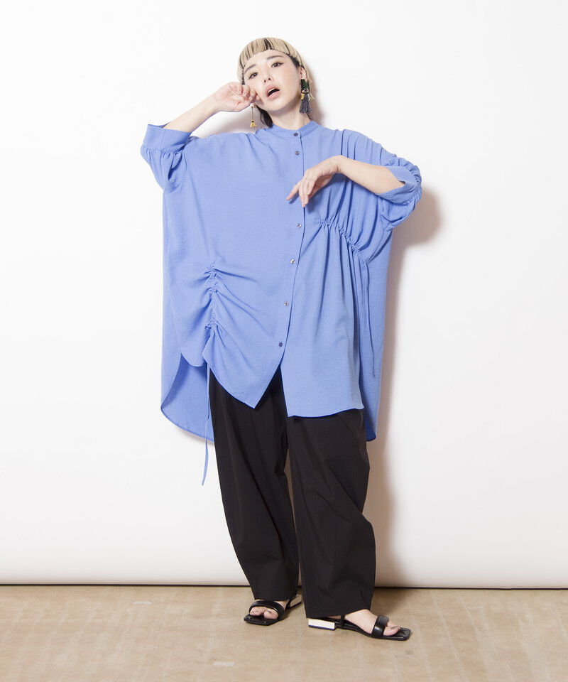  「タックカーブパンツ」|チノ|