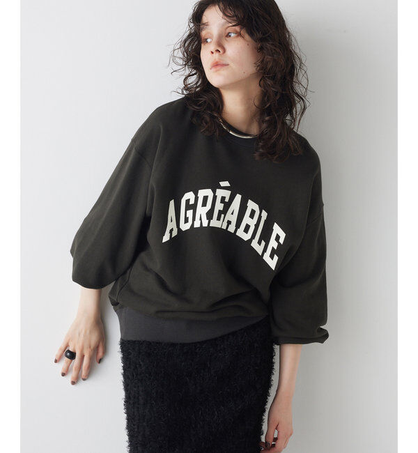 THE PAUSE「【THE PAUSE】ロゴスウェットプルオーバー」|Tシャツ・カットソー|