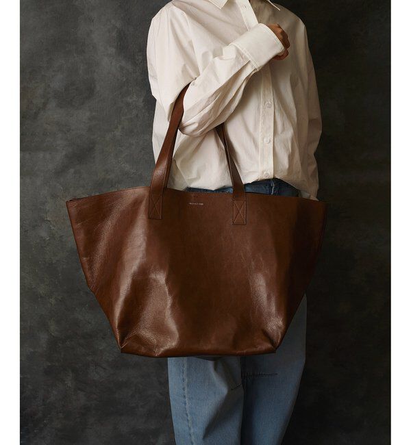  「【FIBONACCI 1123】Ampli」|トートバッグ|ブラウン