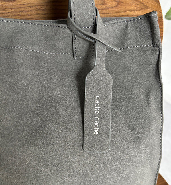  「【WEB限定】スエードPUショッパートート」|トートバッグ|