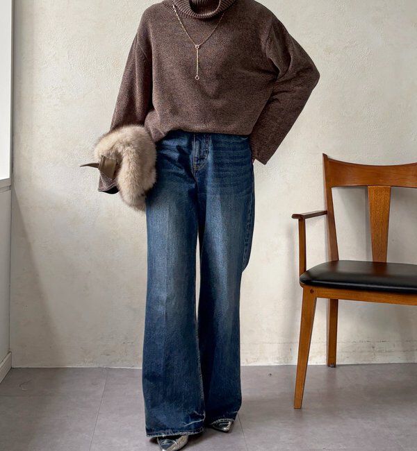  「モールタートルプルオーバー」|ニット・セーター|