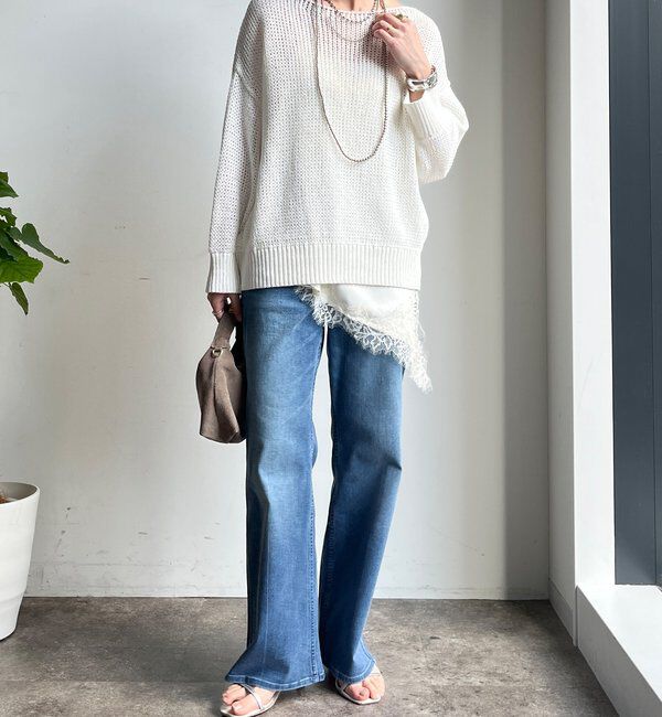  「ストレッチフレアデニム」|デニム|