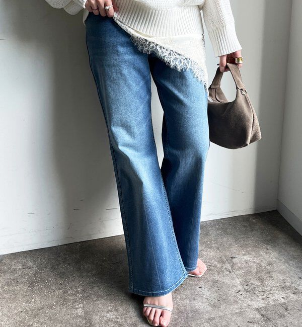  「ストレッチフレアデニム」|デニム|