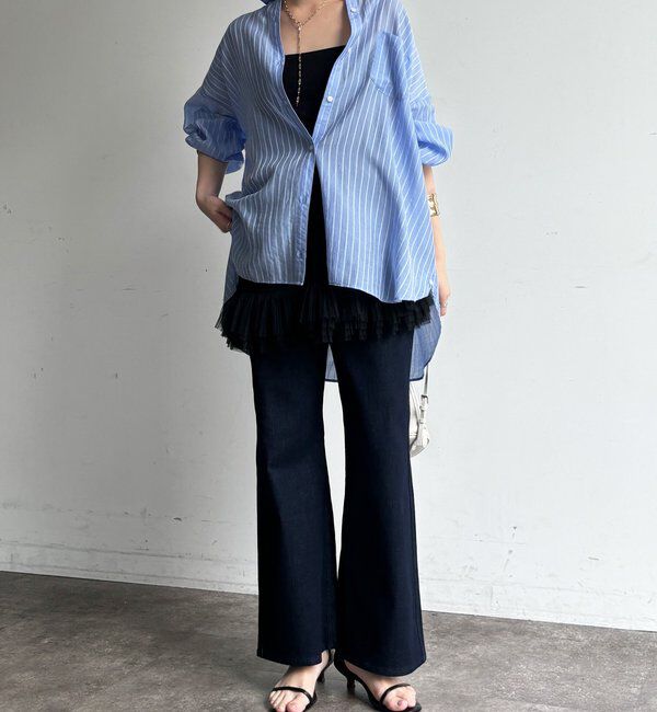  「ストレッチフレアデニム」|デニム|