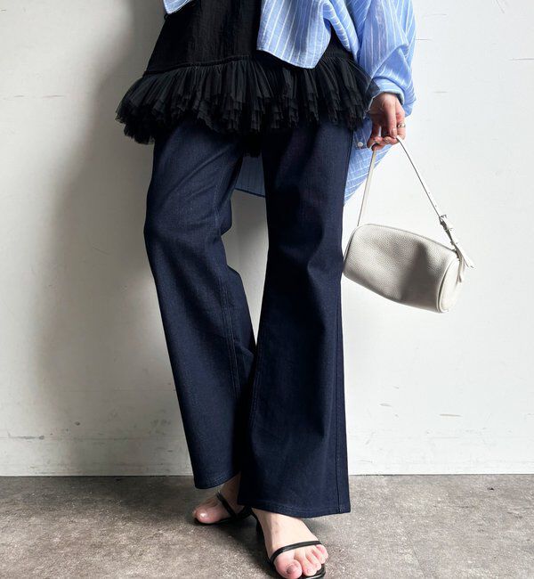  「ストレッチフレアデニム」|デニム|