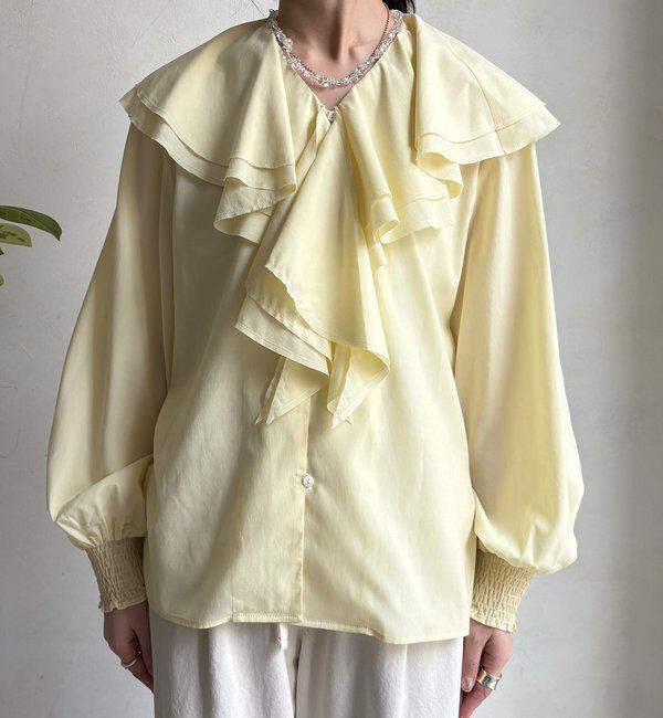  「ラッフルブラウス」|シャツ・ブラウス|