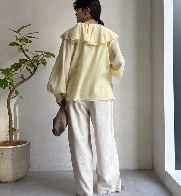  「ラッフルブラウス」|シャツ・ブラウス|