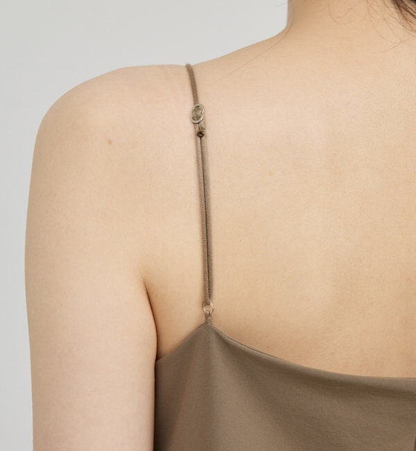  「【3サイズ展開】ストレッチマキシキャミワンピース」|ワンピース|