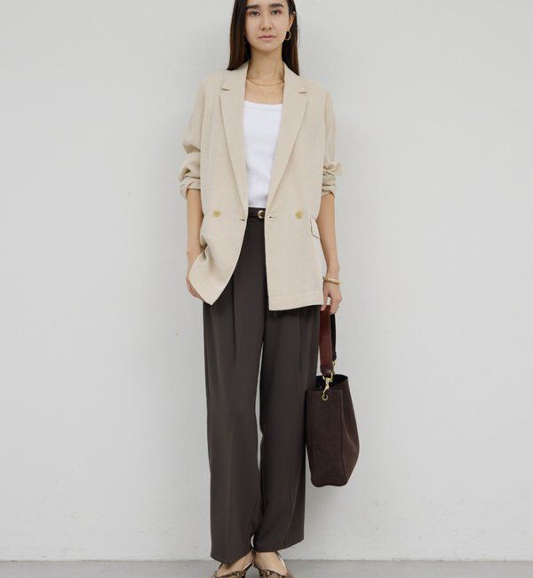  「シアーメッシュジャケット」|テーラードジャケット|