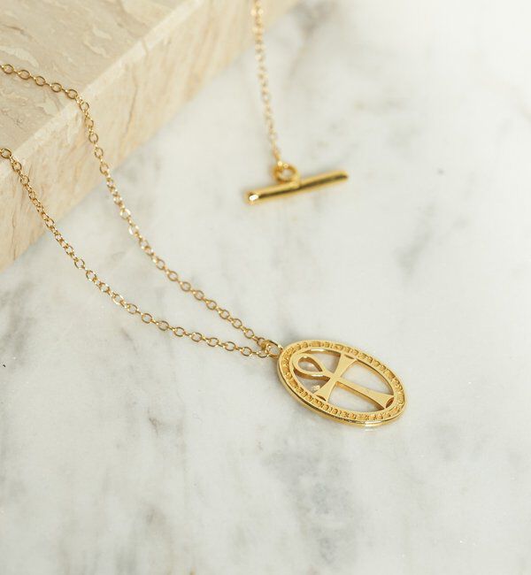  「【Lemme.&times;2.718】アンクネックレス」|リング|ゴールド系