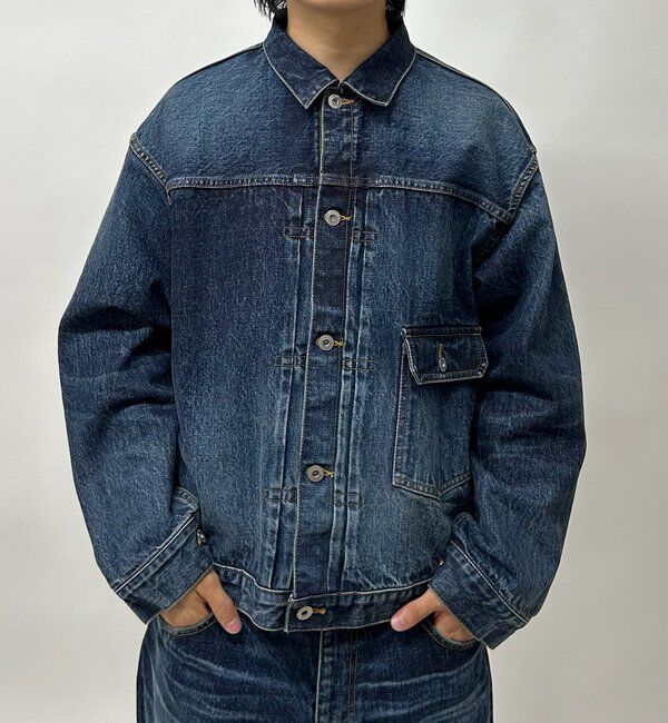  「【Sourcream/サワークリーム】ブラストデニムジャケット 」|デニムジャケット|