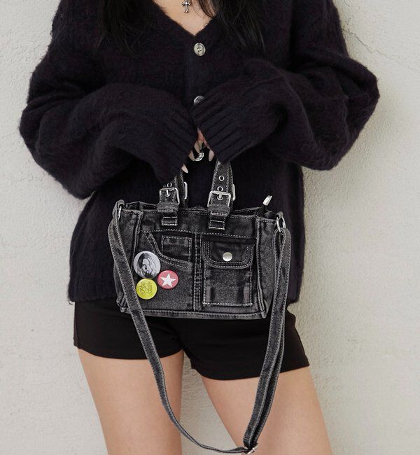  「【WEB限定】2WAYデニムショルダーバッグ」|ショルダー・メッセンジャー|