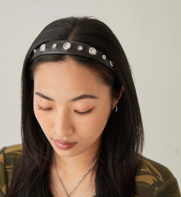  「ハトメカチューシャ」|その他|ブラック