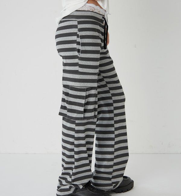  「カットボーダーカーゴパンツ」|チノ|