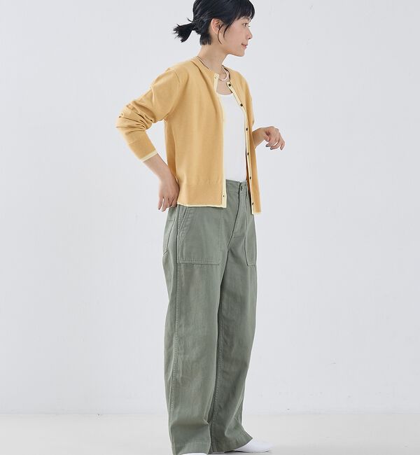 collex「バイカラーコンパクトカーディガン」|カーディガン|